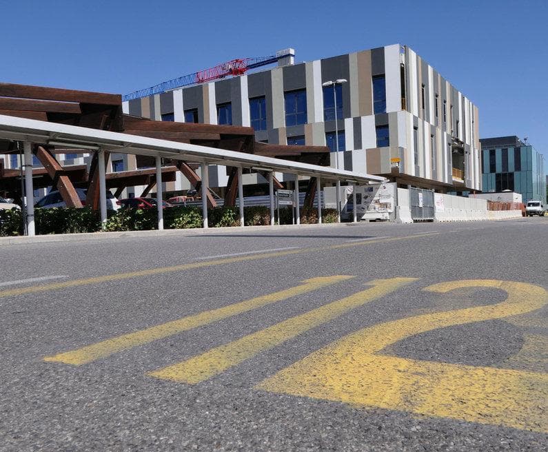 Ampliamento ospedale. Tunnel esterno al via. Il cantiere sarà ultimato  entro la fine del 2025
